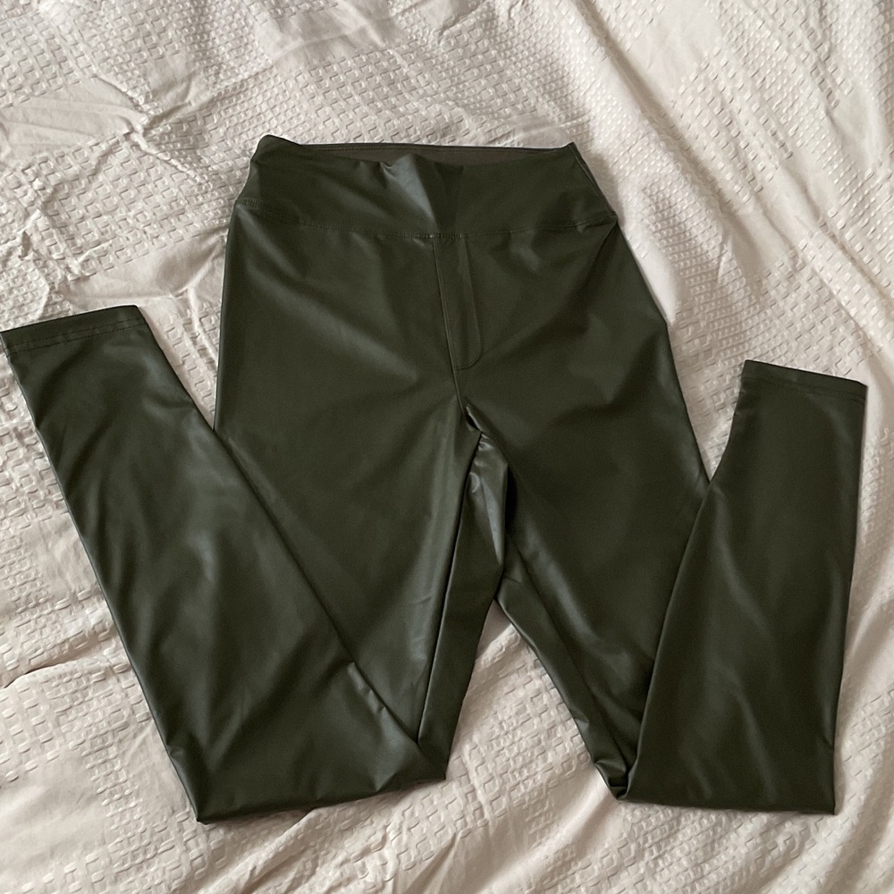 OFFLINE by Aerie Stylish Dark Green Leggings